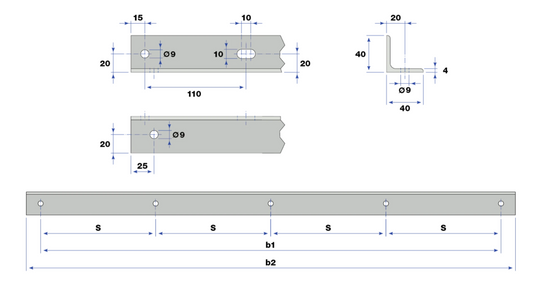 Profil équerre GreenTrellis