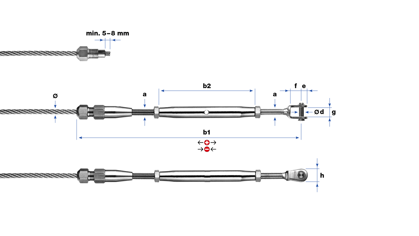 Tuyau de serrrage avec chappe à serrer