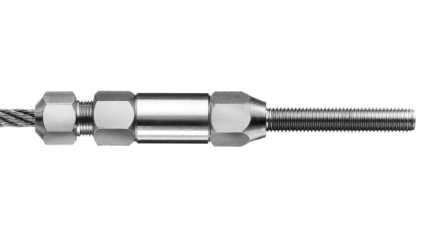 Filetage extérieur pivotant vissé
