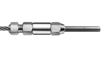 Filetage extérieur pivotant vissé
