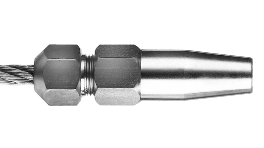 Filetage intérieur vissé pas à droite