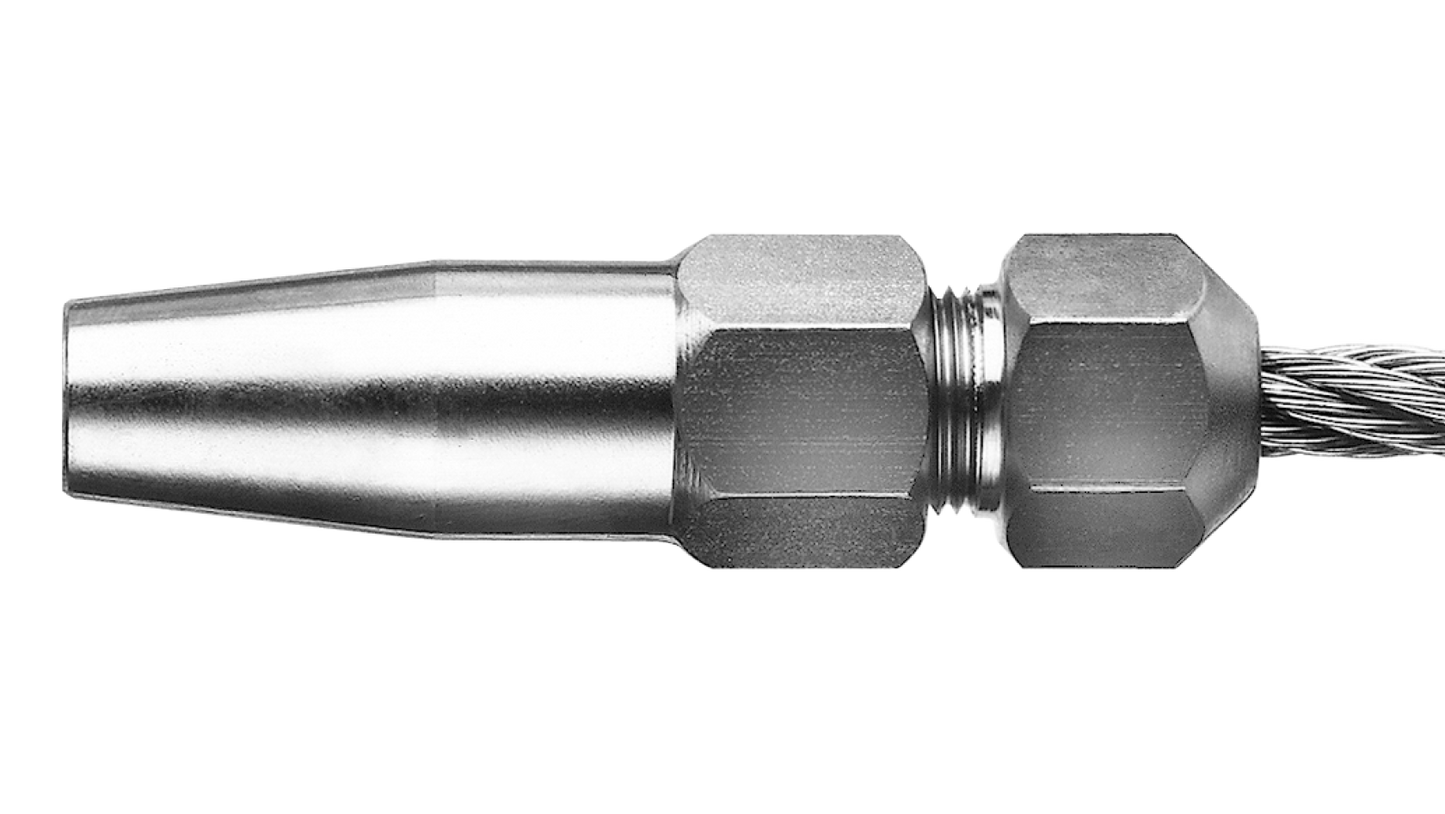 Filetage intérieur vissé pas à gauche