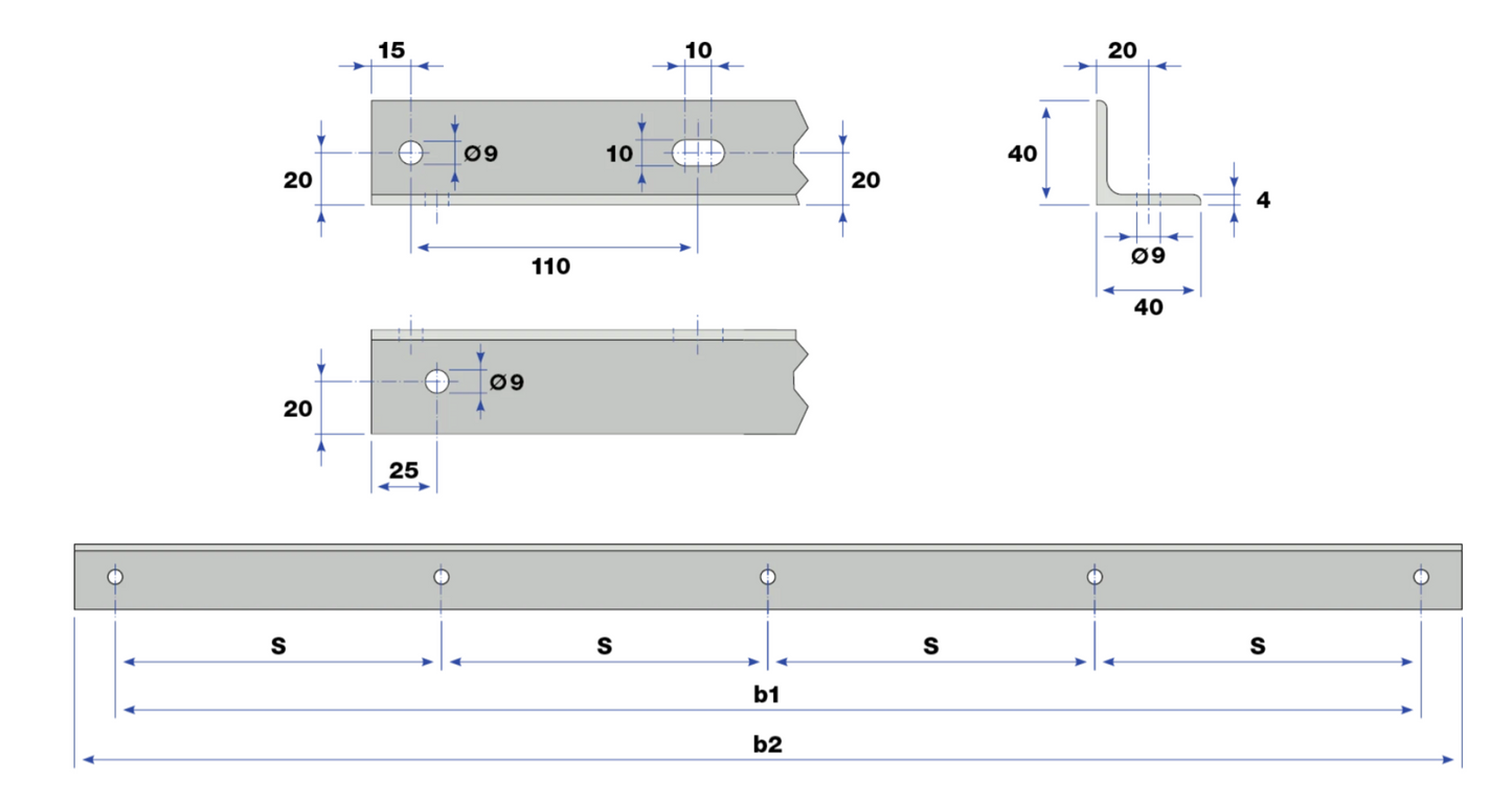 Profil équerre GreenTrellis